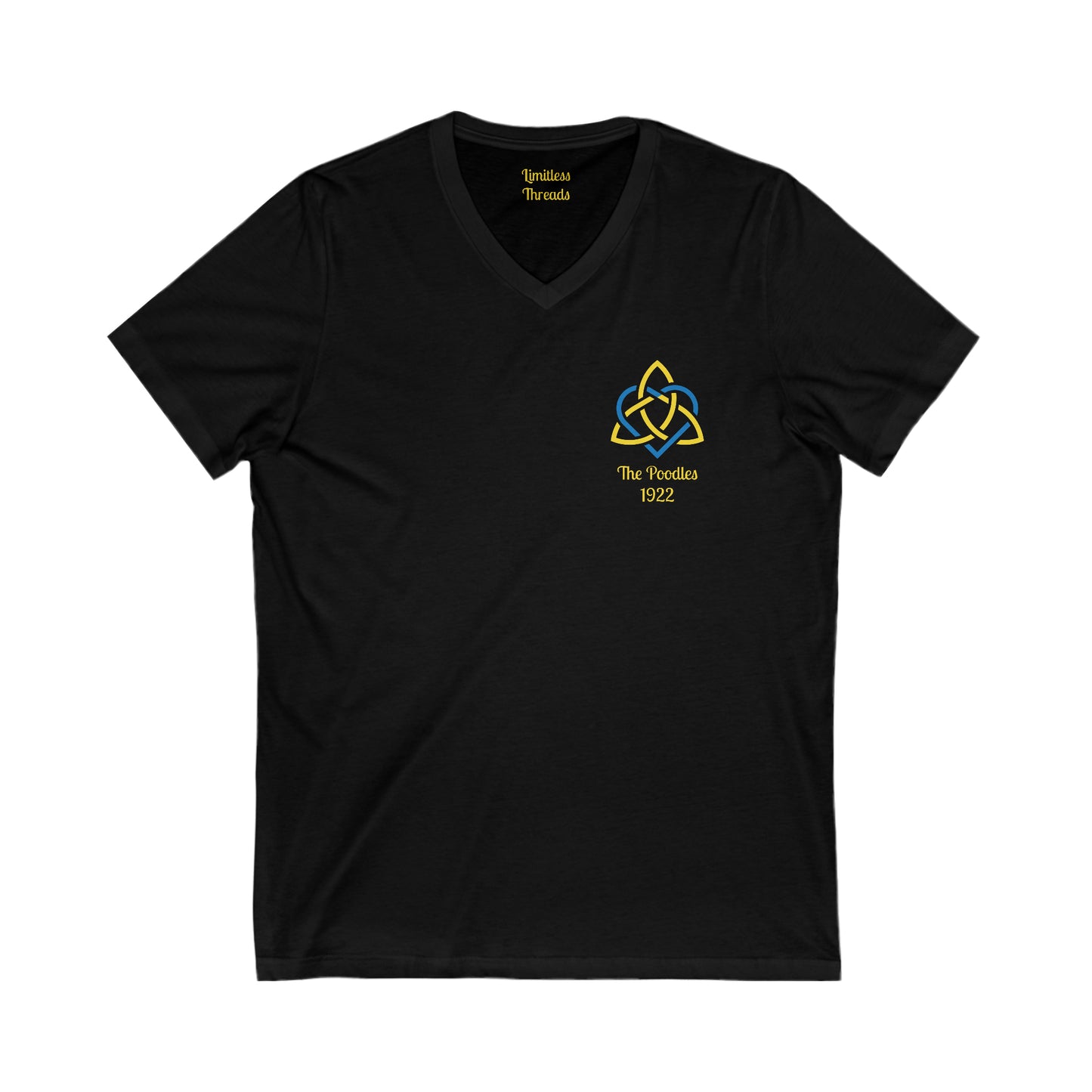 The Poodles Classic Logo T-shirt (V-neck)