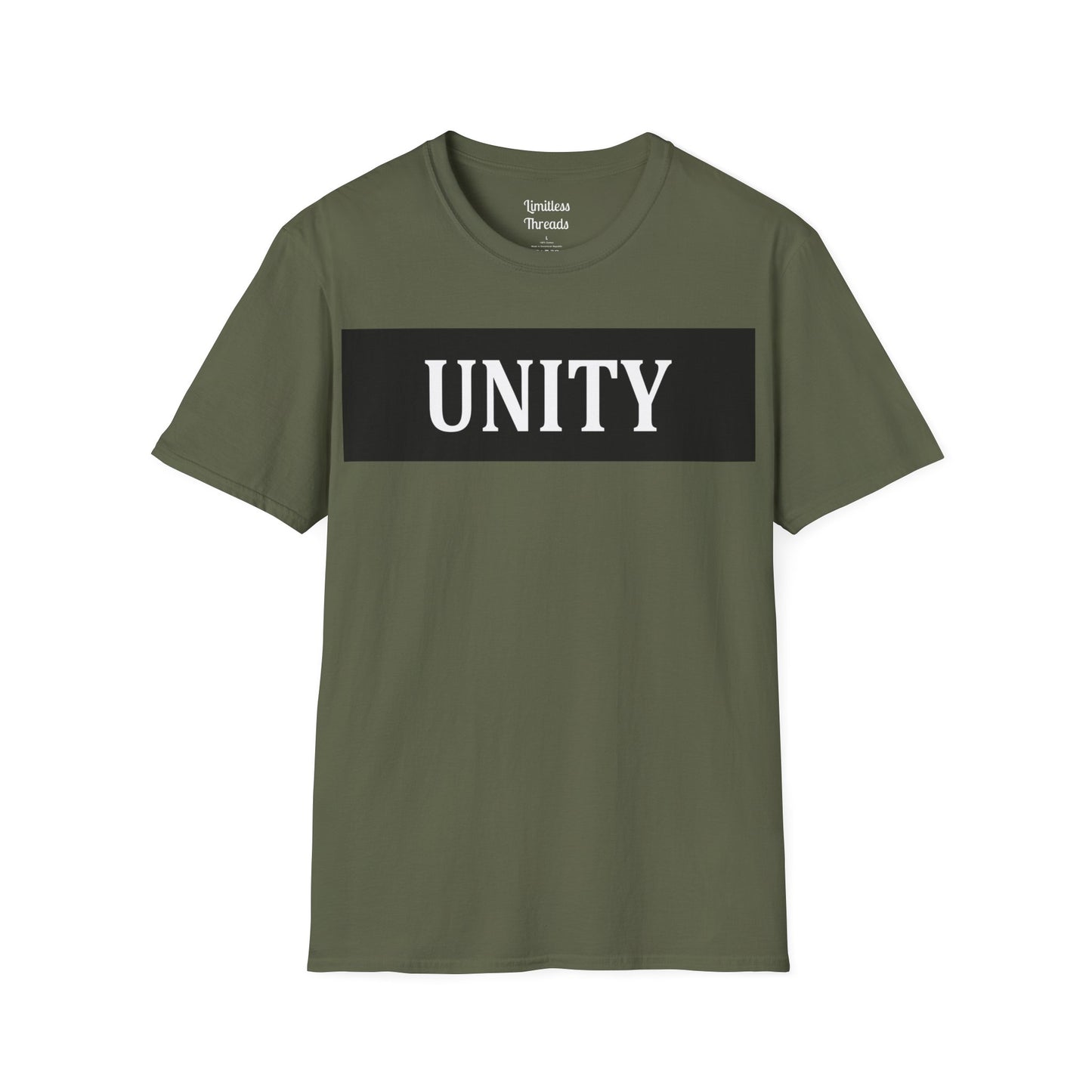 Unity Across Logo T-shirt (Black)