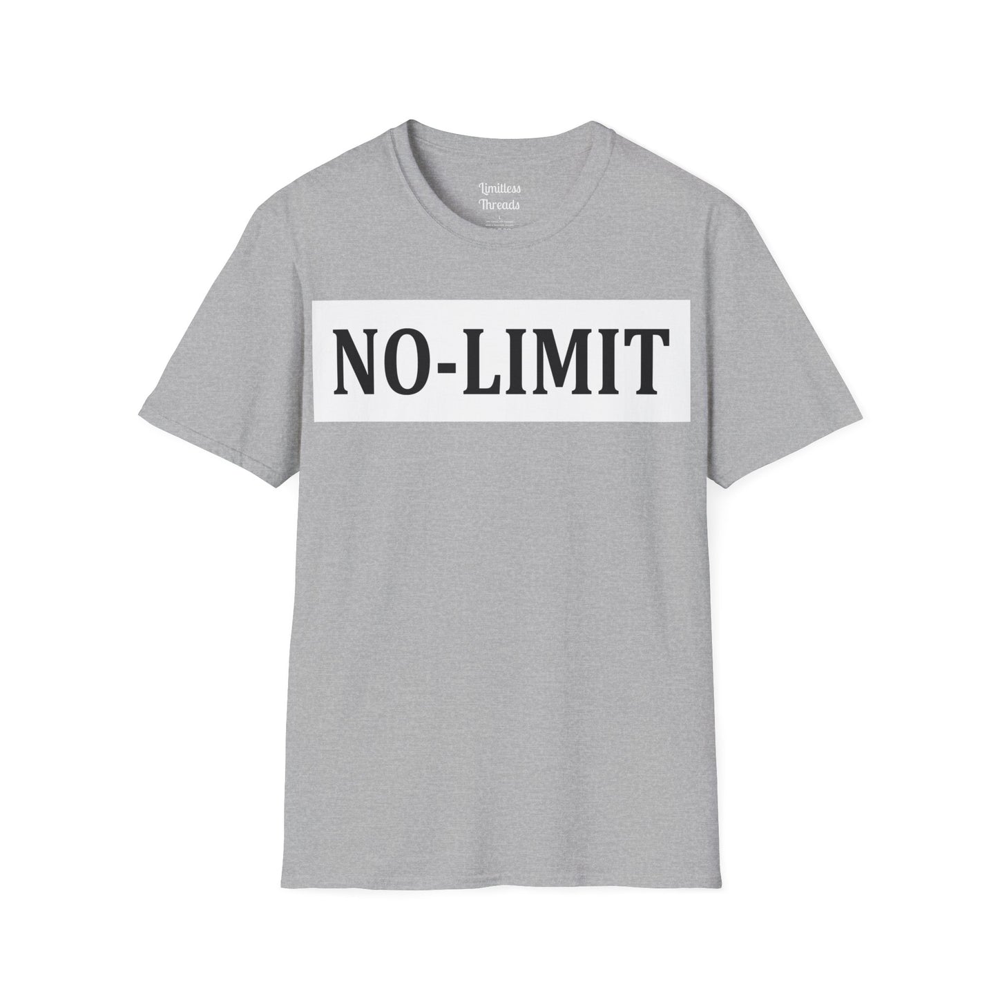 No-limit Across Logo T-shirt (White)