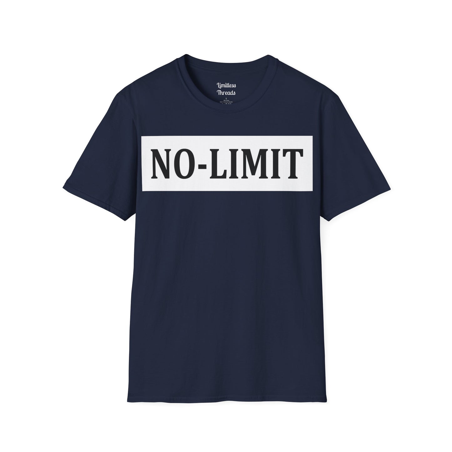 No-limit Across Logo T-shirt (White)