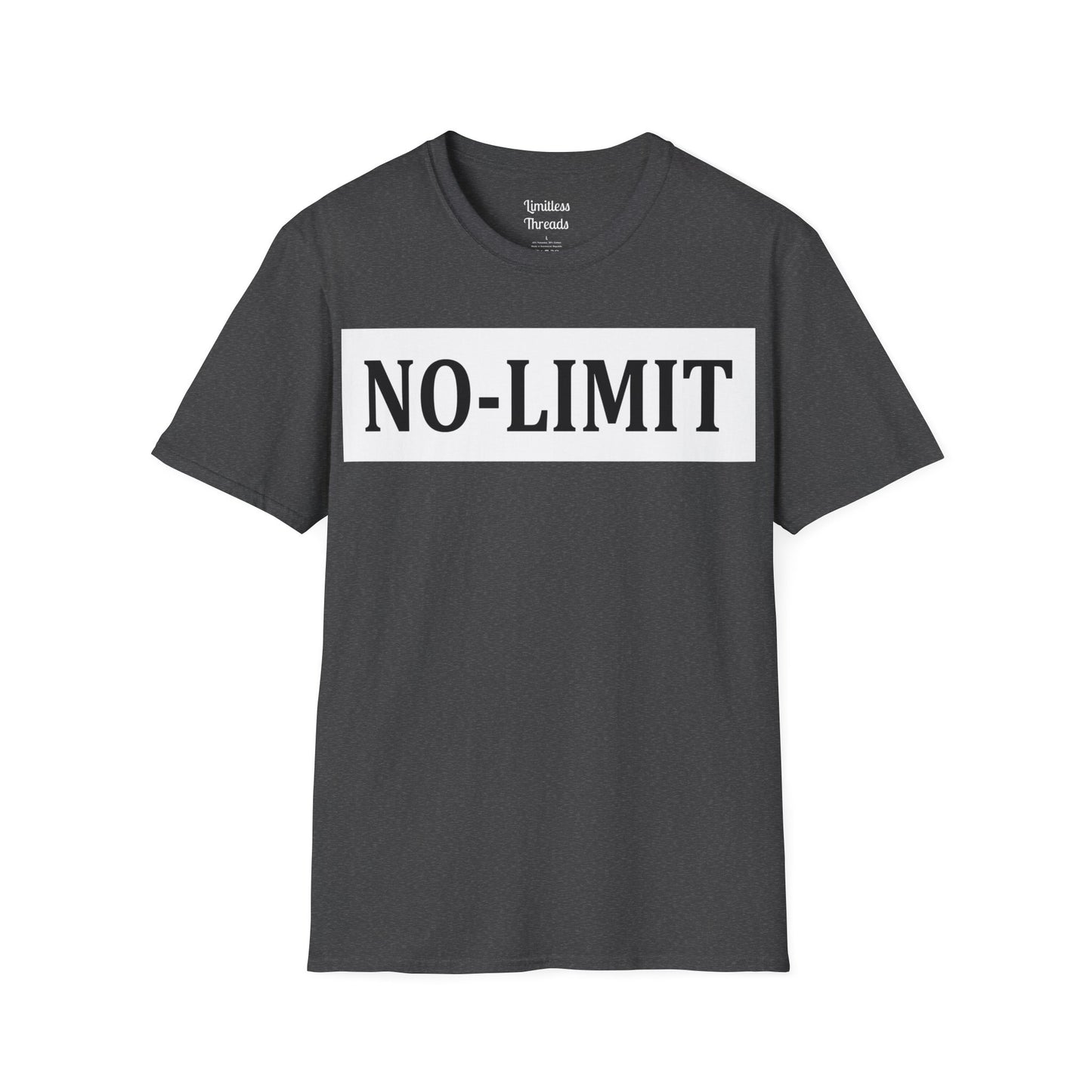 No-limit Across Logo T-shirt (White)