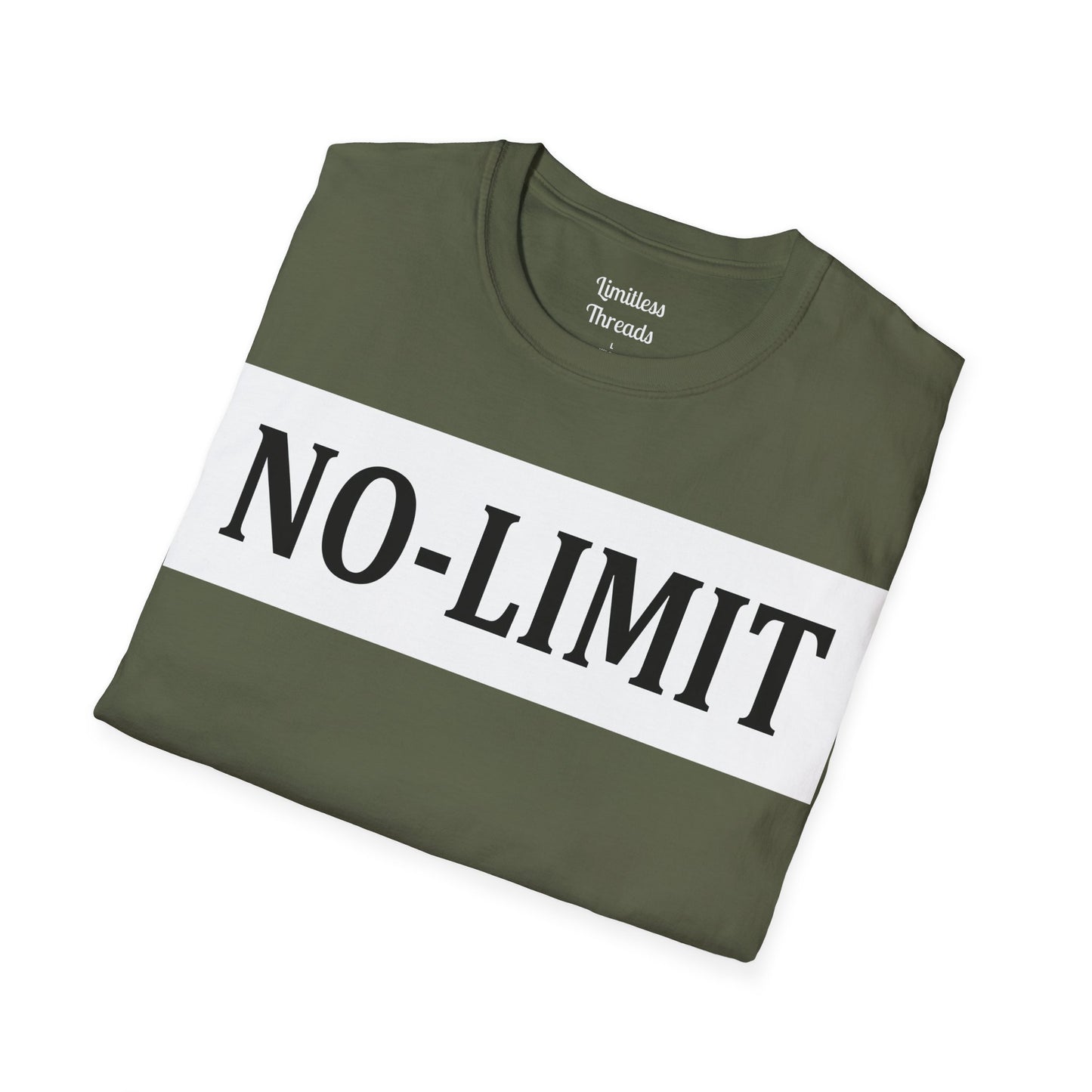 No-limit Across Logo T-shirt (White)