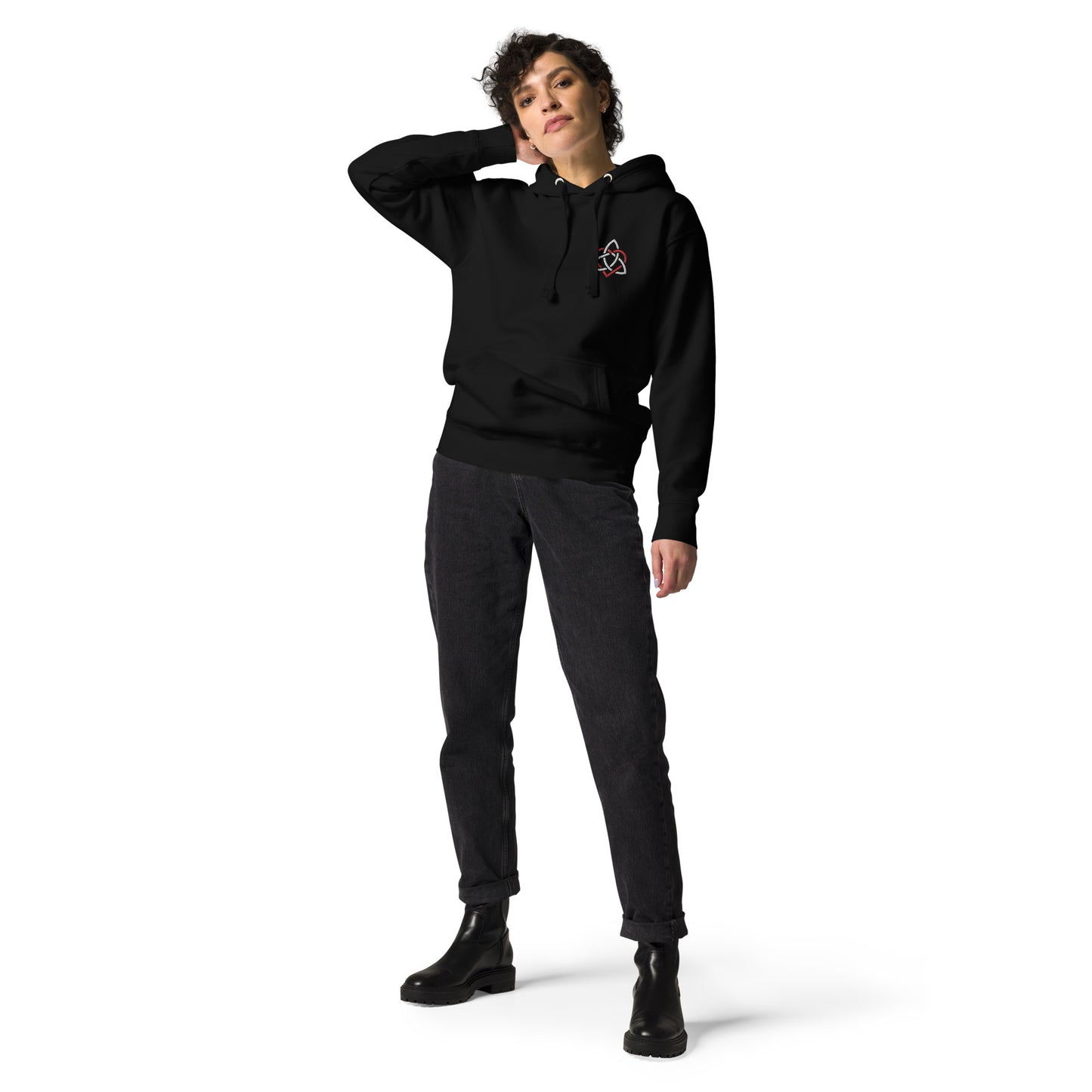 Colored Classic Logo Premium Hoodie