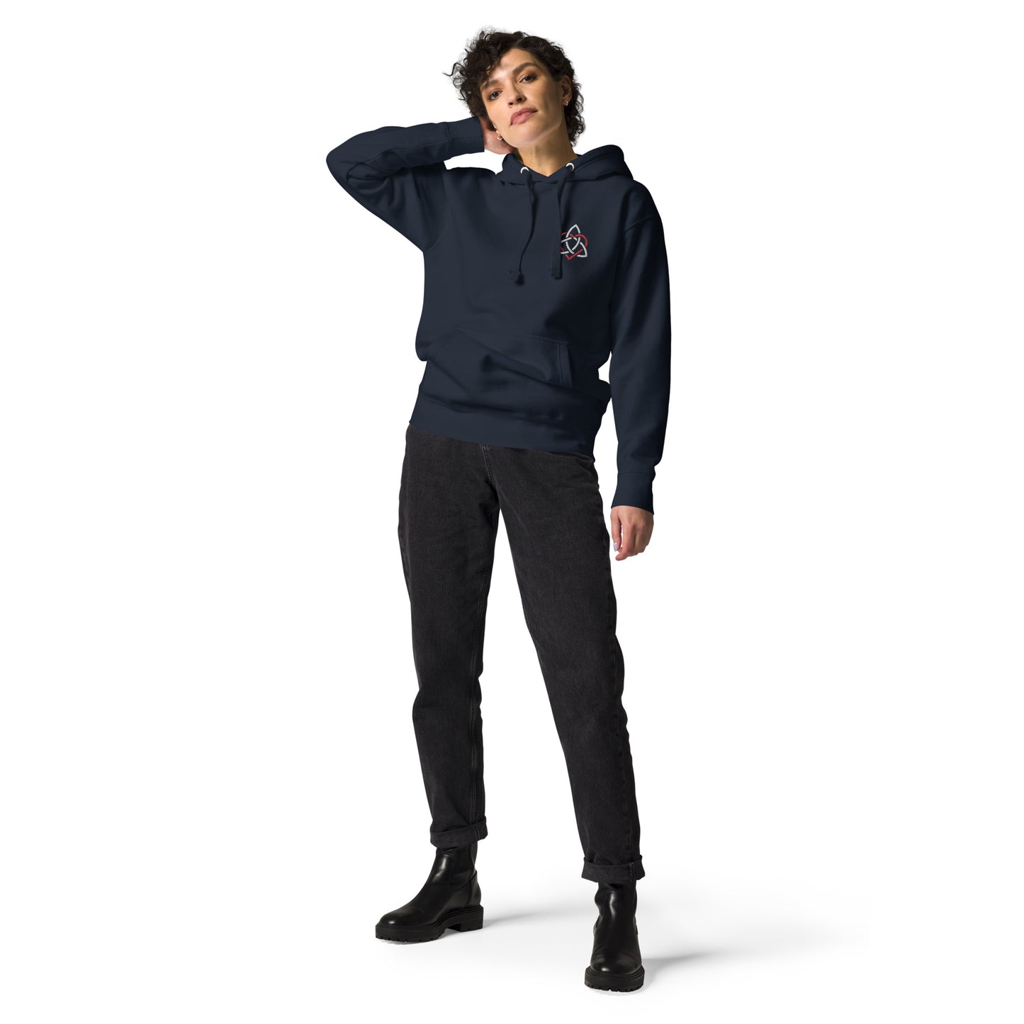 Colored Classic Logo Premium Hoodie