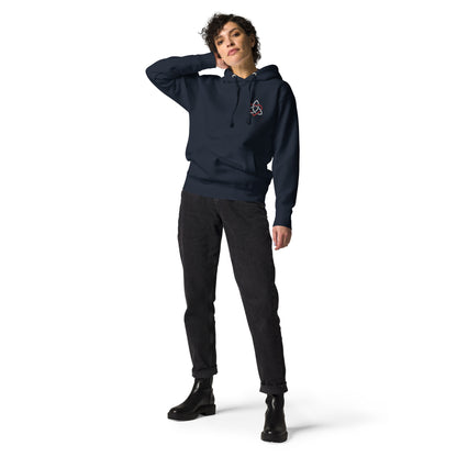 Colored Classic Logo Premium Hoodie